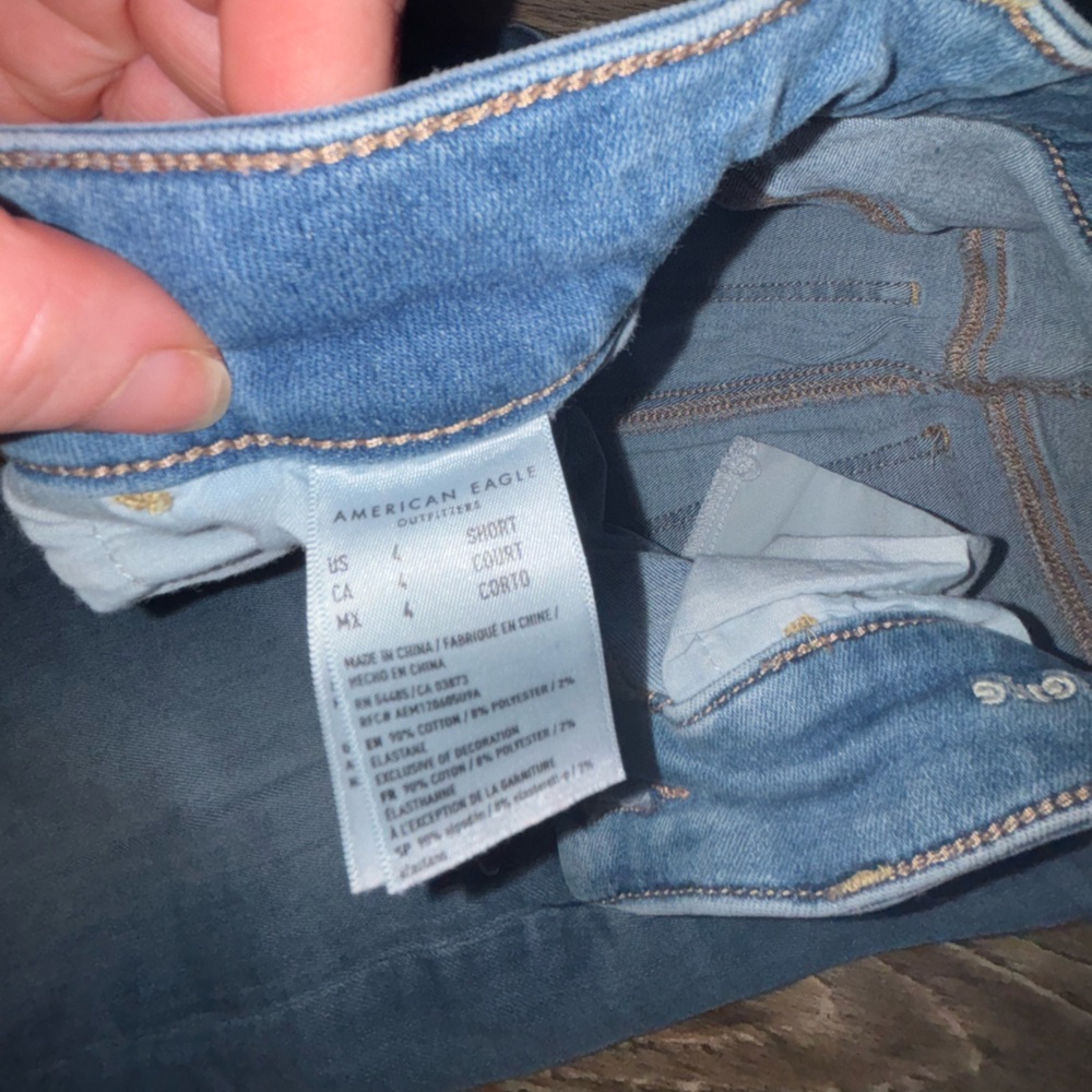 American Eagle Outfitters Skinny Jean Bundle of 3 (denim, white, black)😀 Size 4 - Picture 13 of 15